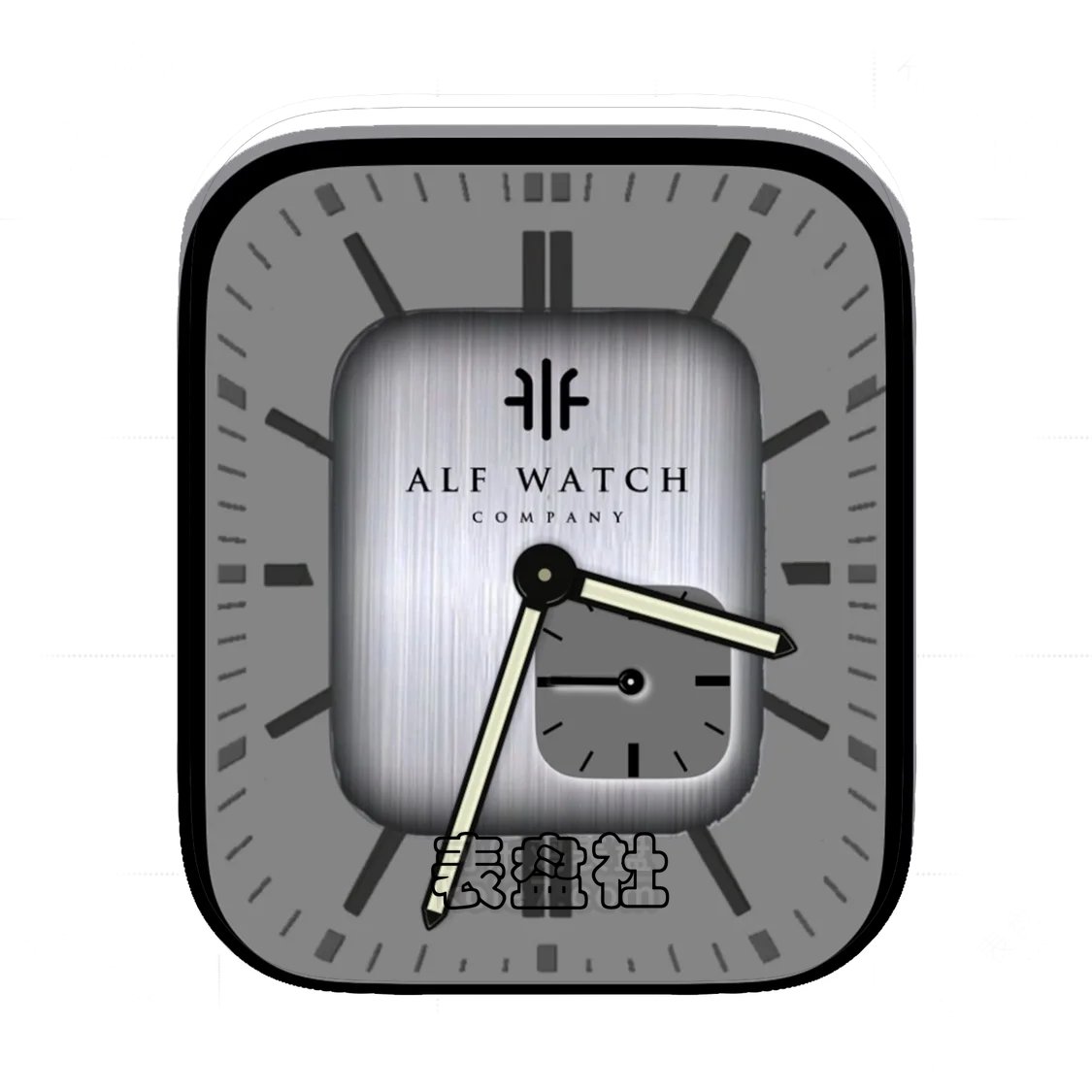 ALF 灰底单盘式简约表盘