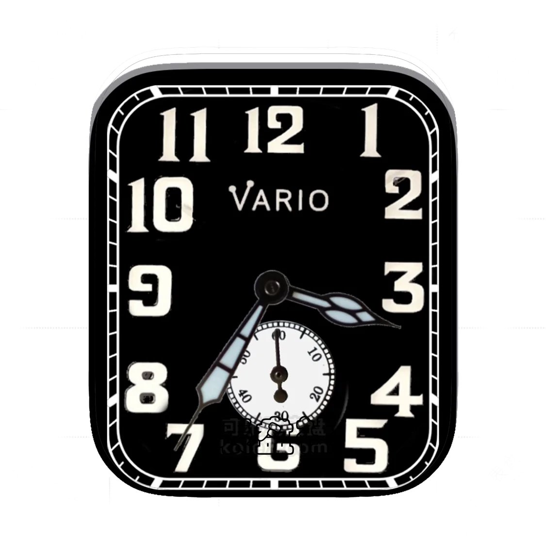 Vario 复古黑底单盘式简约数字表盘