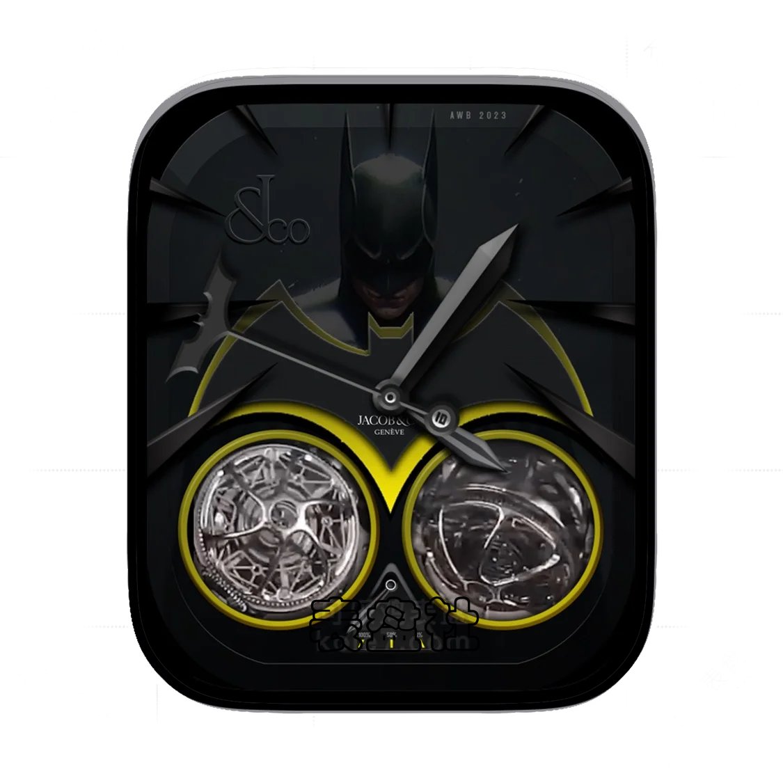 JACOB&CO杰克宝蝙蝠侠陀飞轮Ultra专用表盘