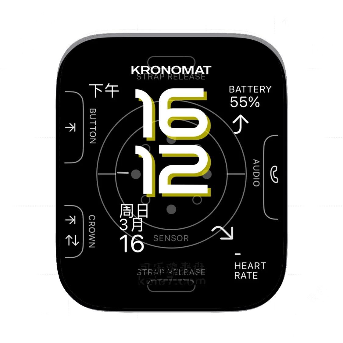 多功能显示数字表盘