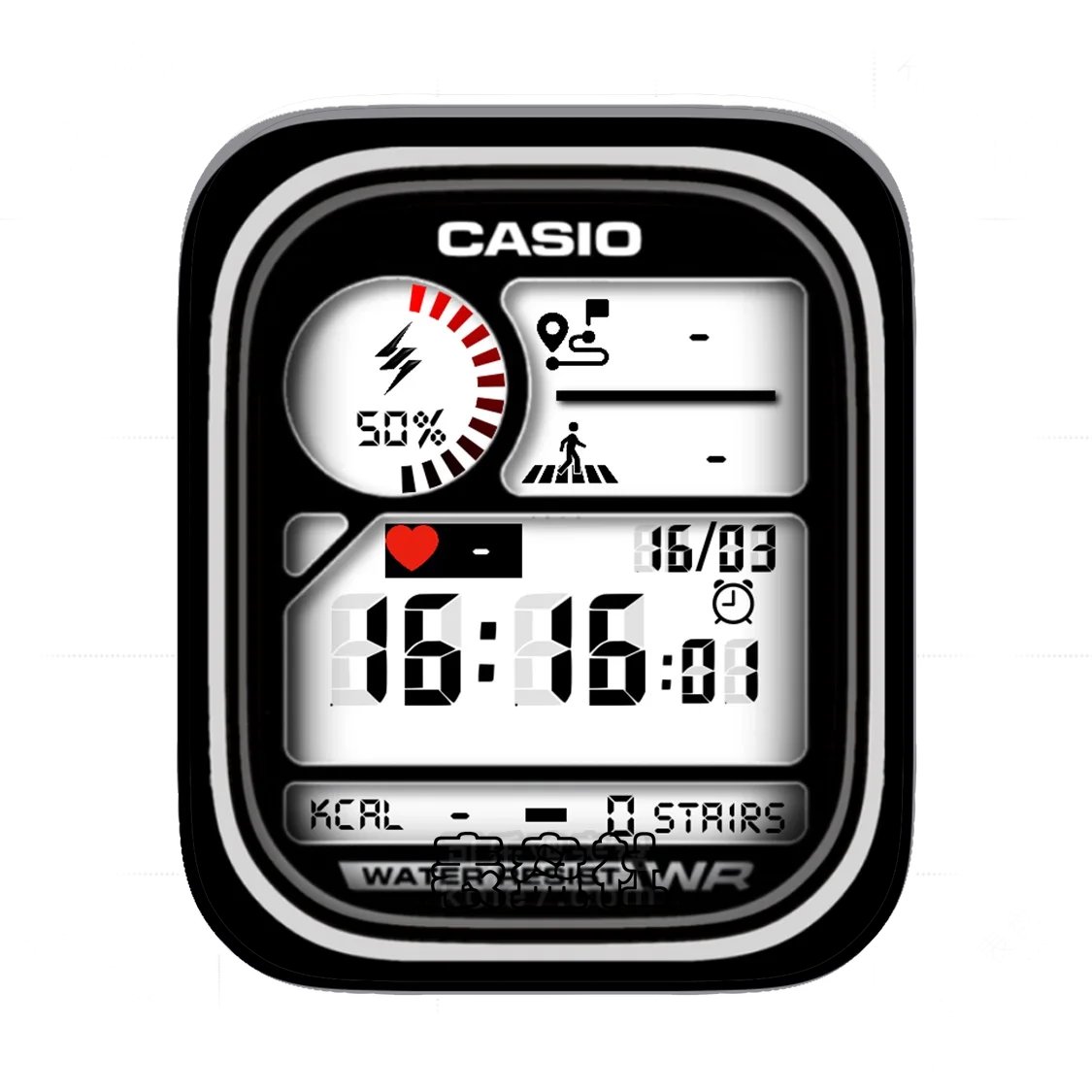 Casio卡西欧多功能显示Ultra专用表盘