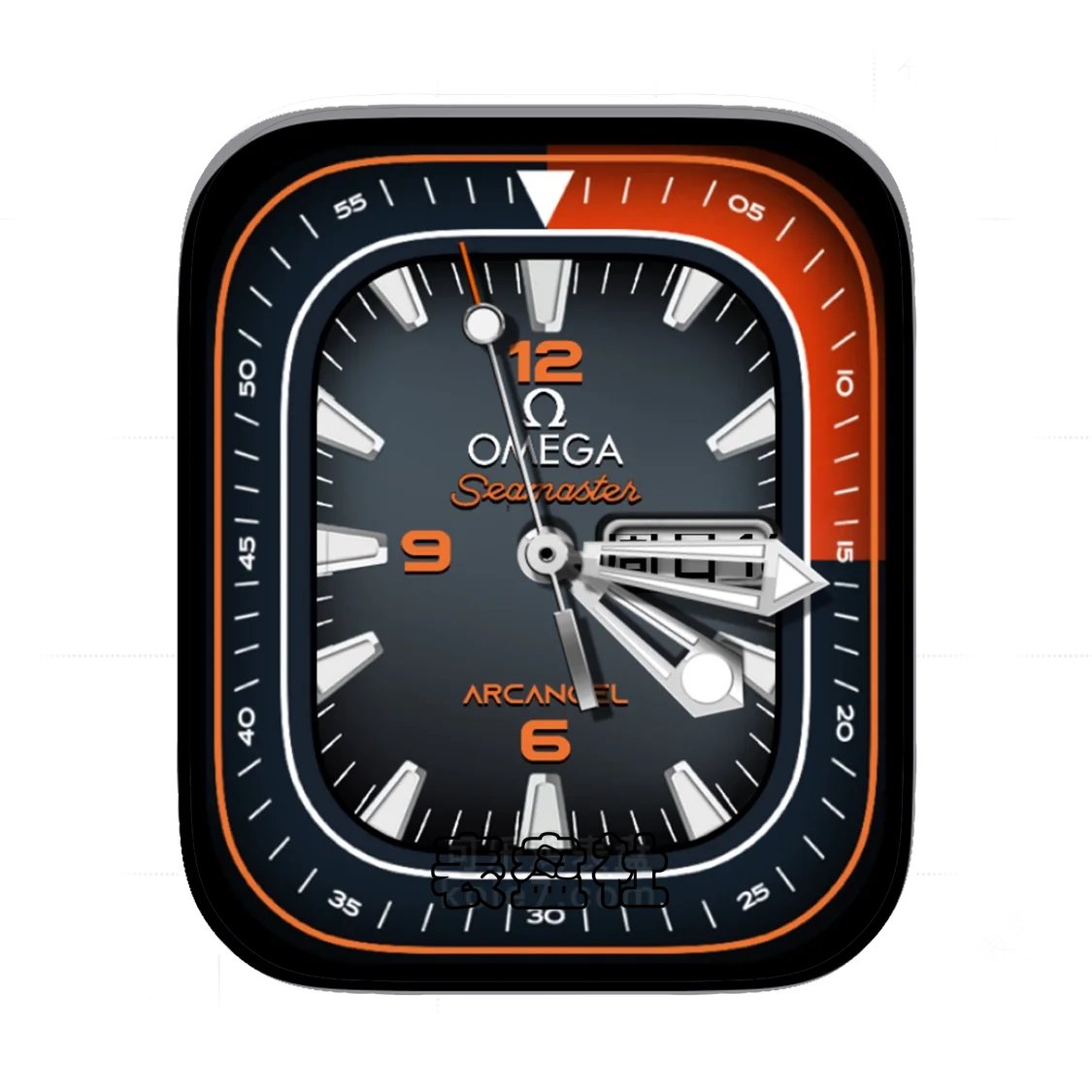 OMEGA欧米茄简约数字Ultra专用表盘