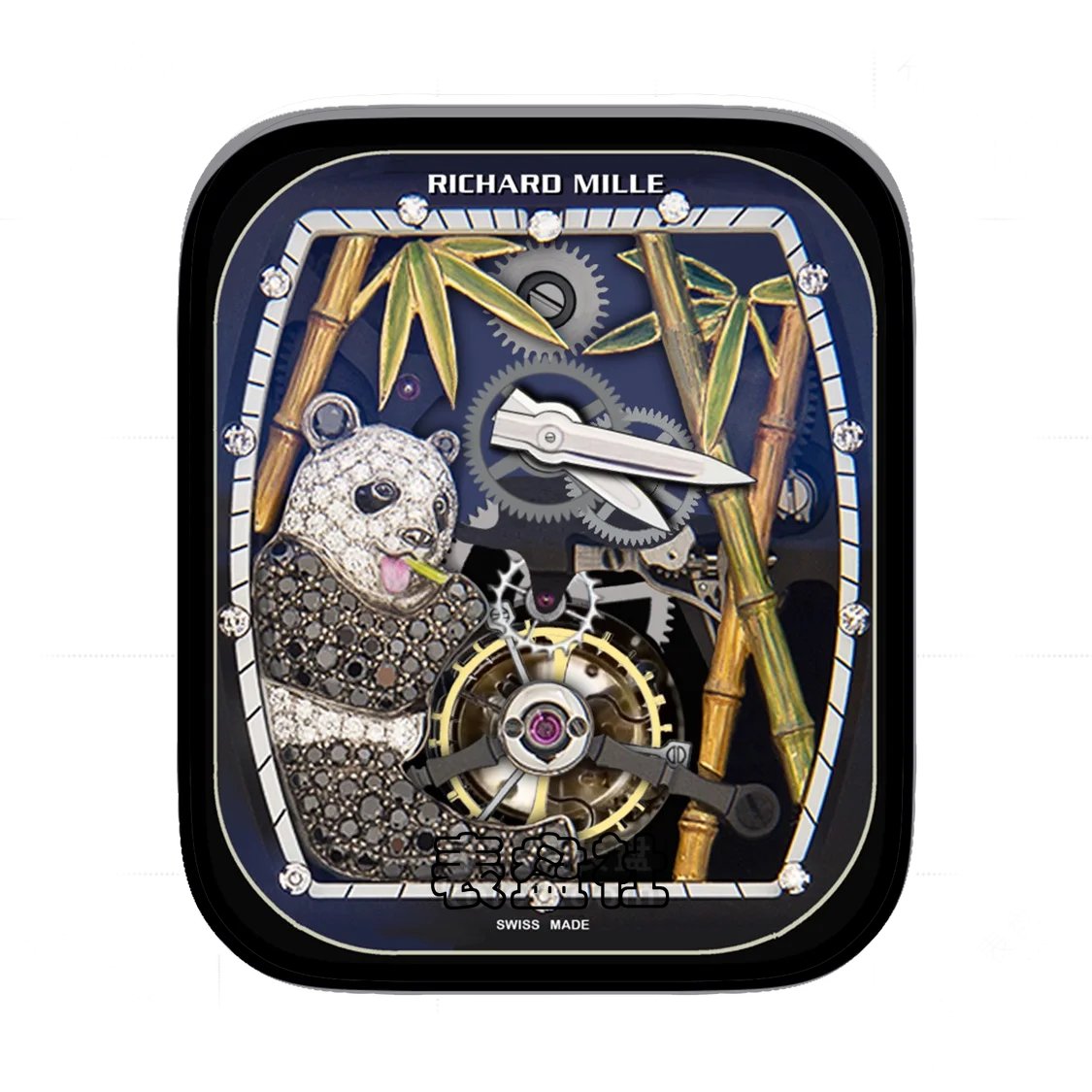 RICHARD MILLE理查德米勒金属机械陀飞轮Ultra专用表盘