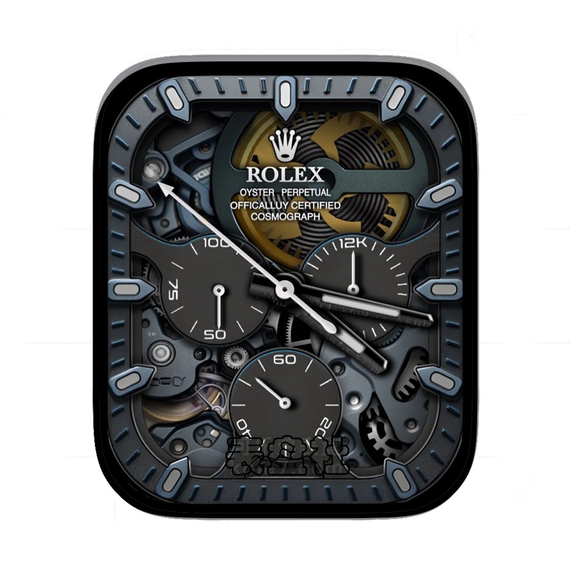 ROLEX劳力士高级金属3D质感Ultra专用表盘