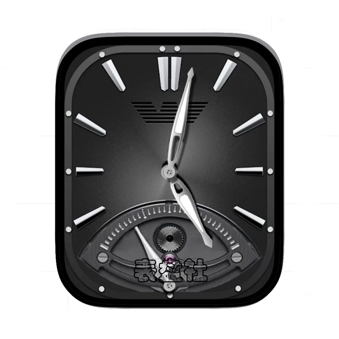 酷黑磨砂质感Ultra专用表盘