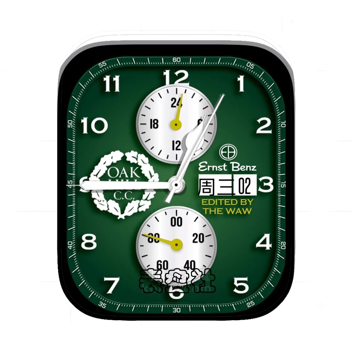 ERNST BENZ瑞士高端品牌双盘式Ultra专用表盘