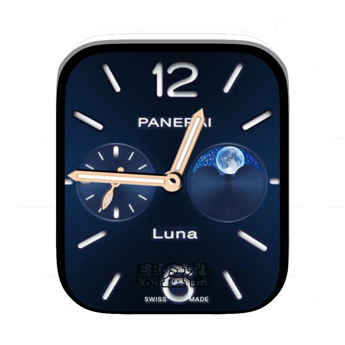 Panerai沛纳海月相表盘