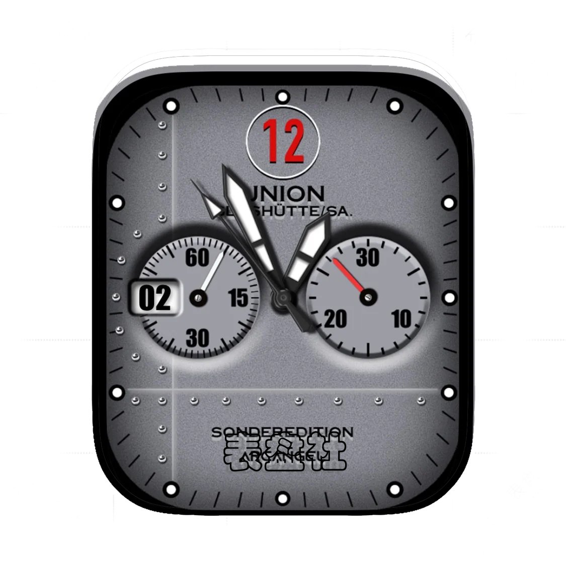 UNION宇联德国血统品牌双盘式Ultra专用表盘