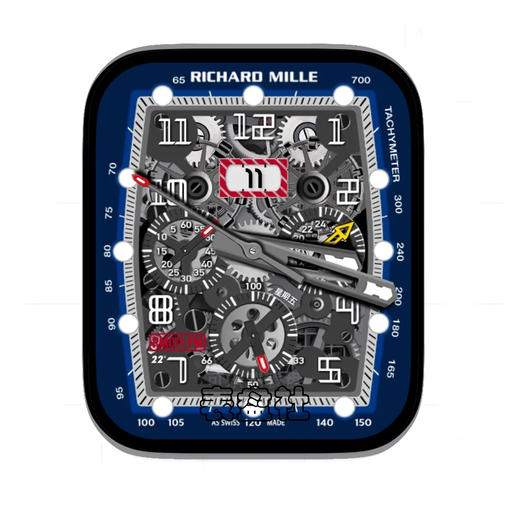 RICHARD MILLE理查德米勒高级机械表盘