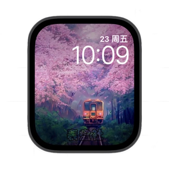 3D景色绘画苹果手表iwatch壁纸表盘
