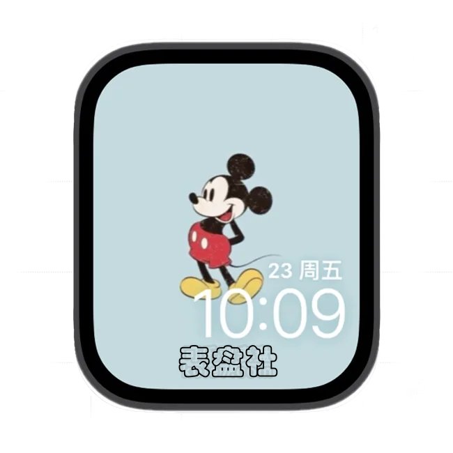 迪士尼米老鼠苹果手表iwatch壁纸表盘