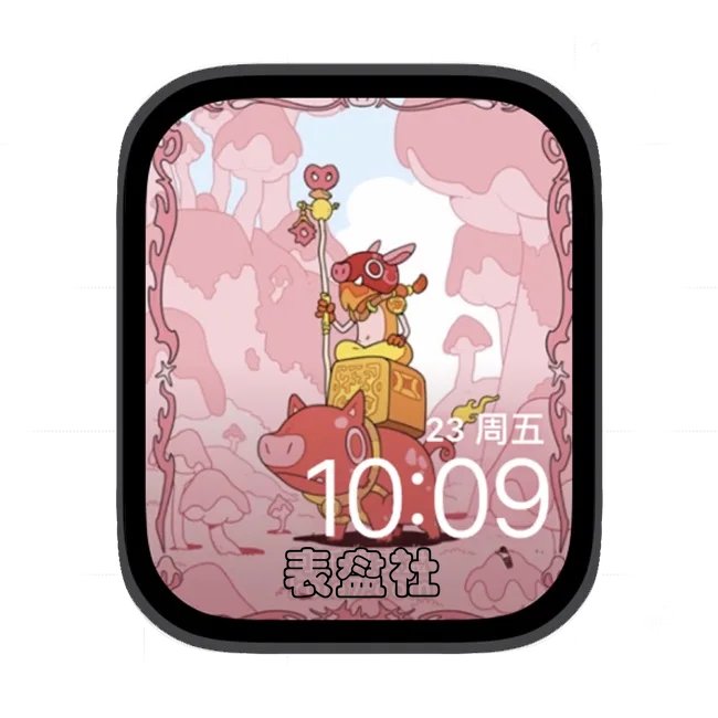 卡通精灵宝可梦苹果手表iwatch壁纸表盘