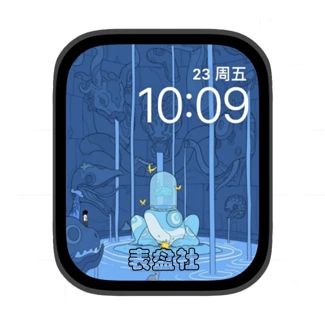 卡通苹果手表iwatch壁纸表盘