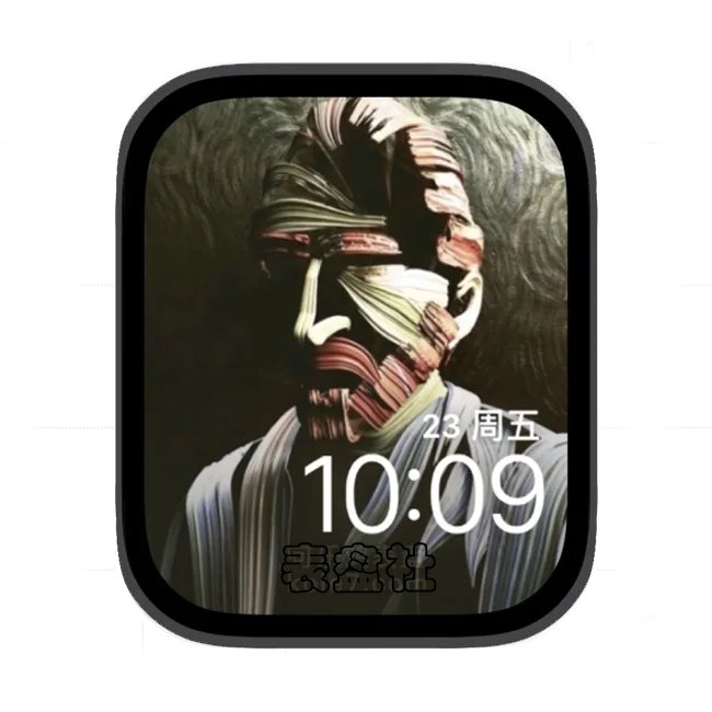 人像布条苹果手表iwatch壁纸表盘