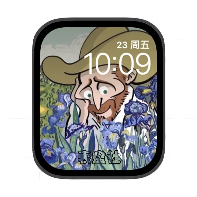 梵高苹果手表iwatch壁纸表盘
