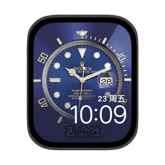 劳力士苹果手表iwatch壁纸表盘