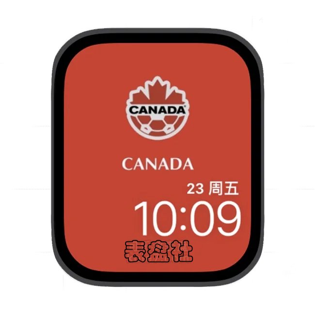 加拿大国标苹果手表iwatch壁纸表盘