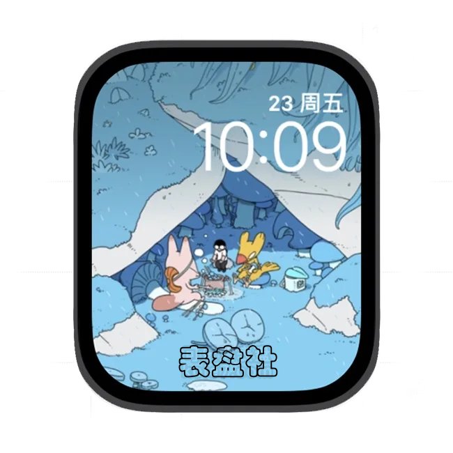 卡通苹果手表iwatch壁纸表盘