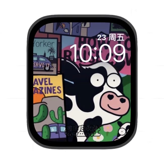 卡通苹果手表iwatch壁纸表盘
