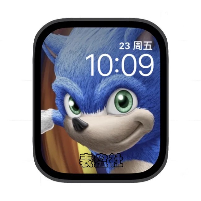 卡通蓝猫苹果手表iwatch壁纸表盘