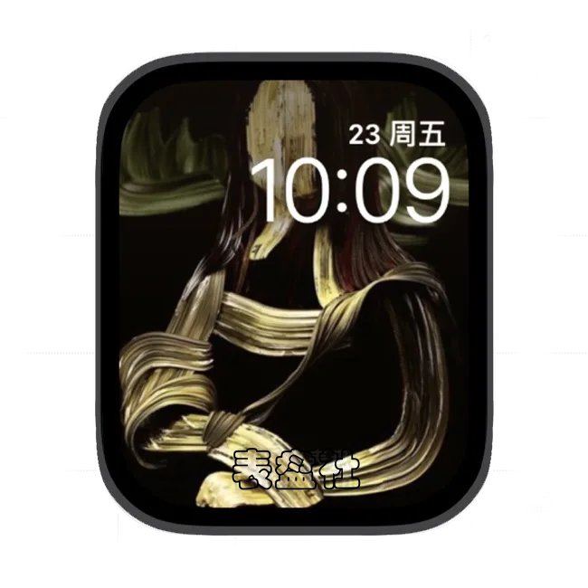 蒙娜丽莎苹果手表iwatch壁纸表盘
