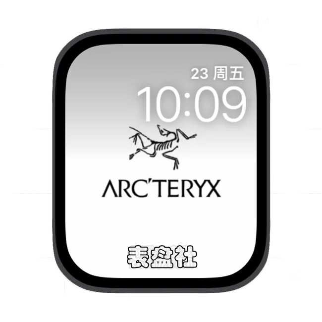 始祖鸟品牌苹果手表iwatch壁纸表盘