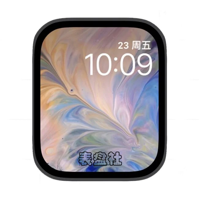 色彩苹果手表iwatch壁纸表盘