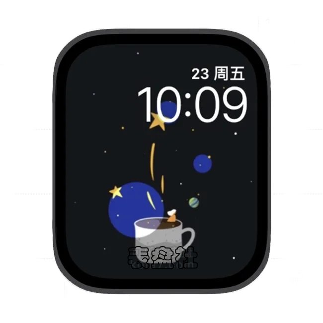 插画苹果手表iwatch壁纸表盘