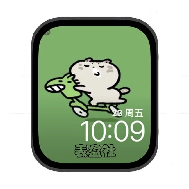 卡通苹果手表iwatch壁纸表盘