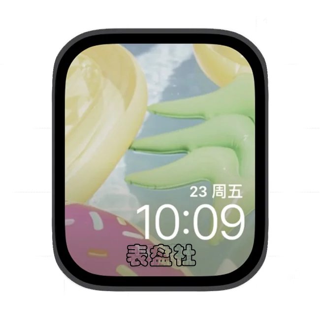 色彩苹果手表iwatch壁纸表盘