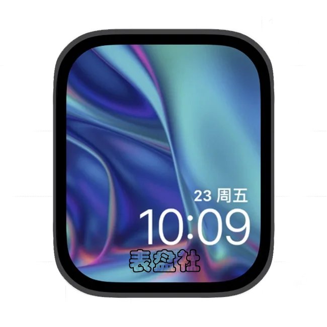 色彩苹果手表iwatch壁纸表盘