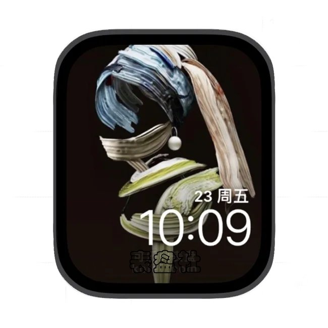 人像布条苹果手表iwatch壁纸表盘