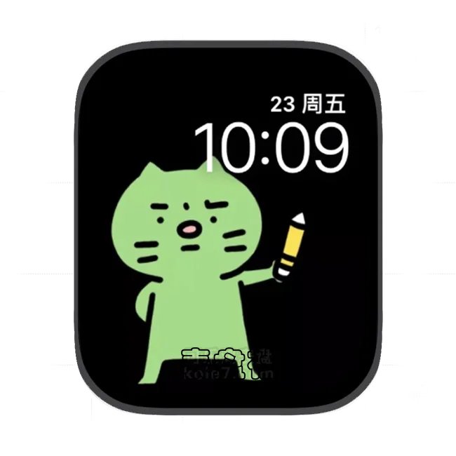 焦虑猫苹果手表iwatch壁纸表盘