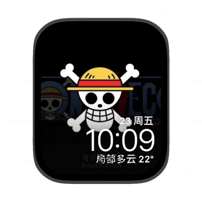 海贼王路飞乔巴苹果手表iwatch壁纸表盘