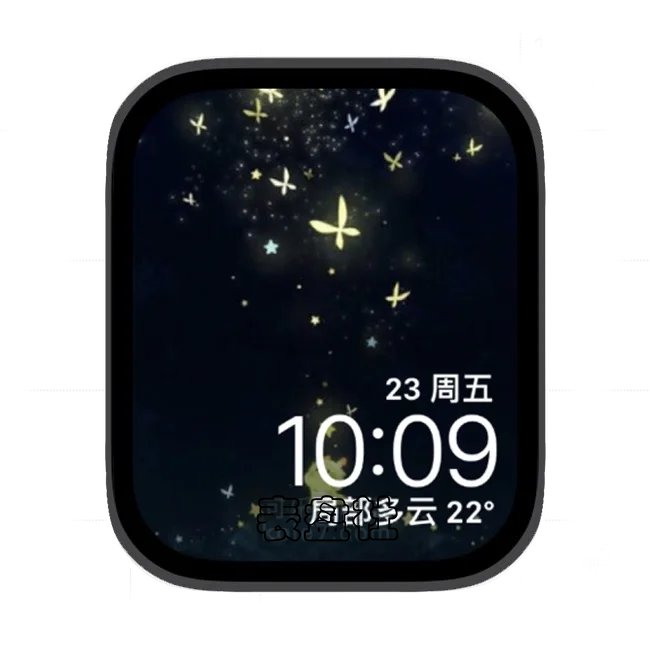 插画苹果手表iwatch壁纸表盘