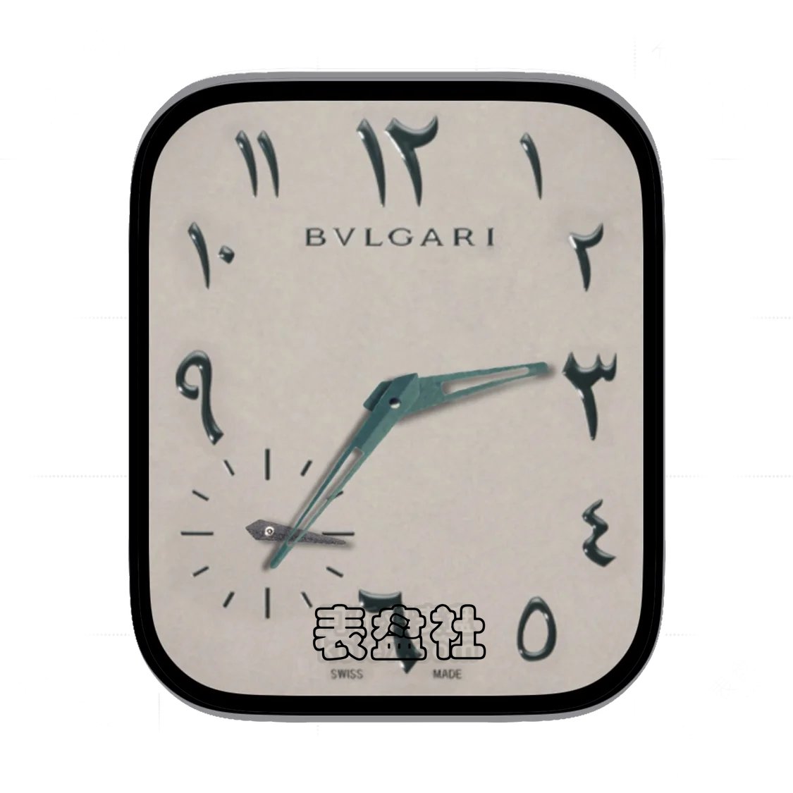 BVLGARI宝格丽复古灰埃及简约数字表盘