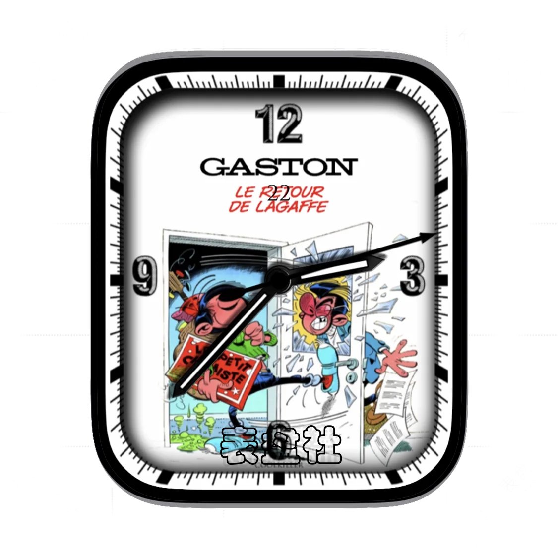 GASTON加斯顿美女与野兽动画片简约表盘