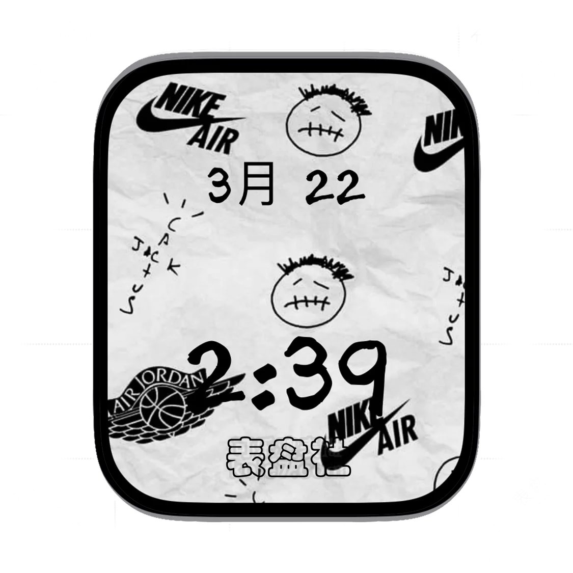 NIKE耐克Air系列简约表盘