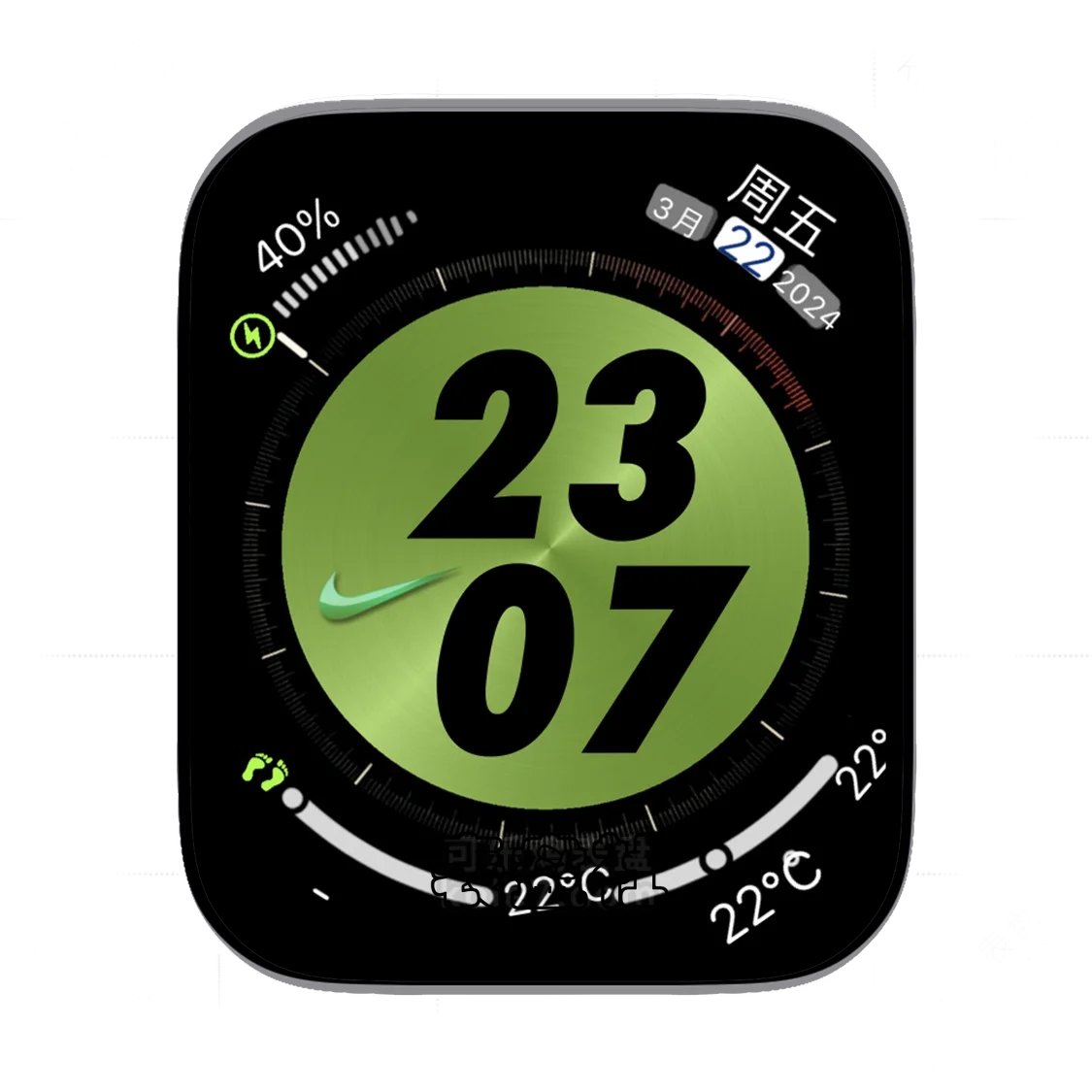 Nike耐克多功能显示表盘