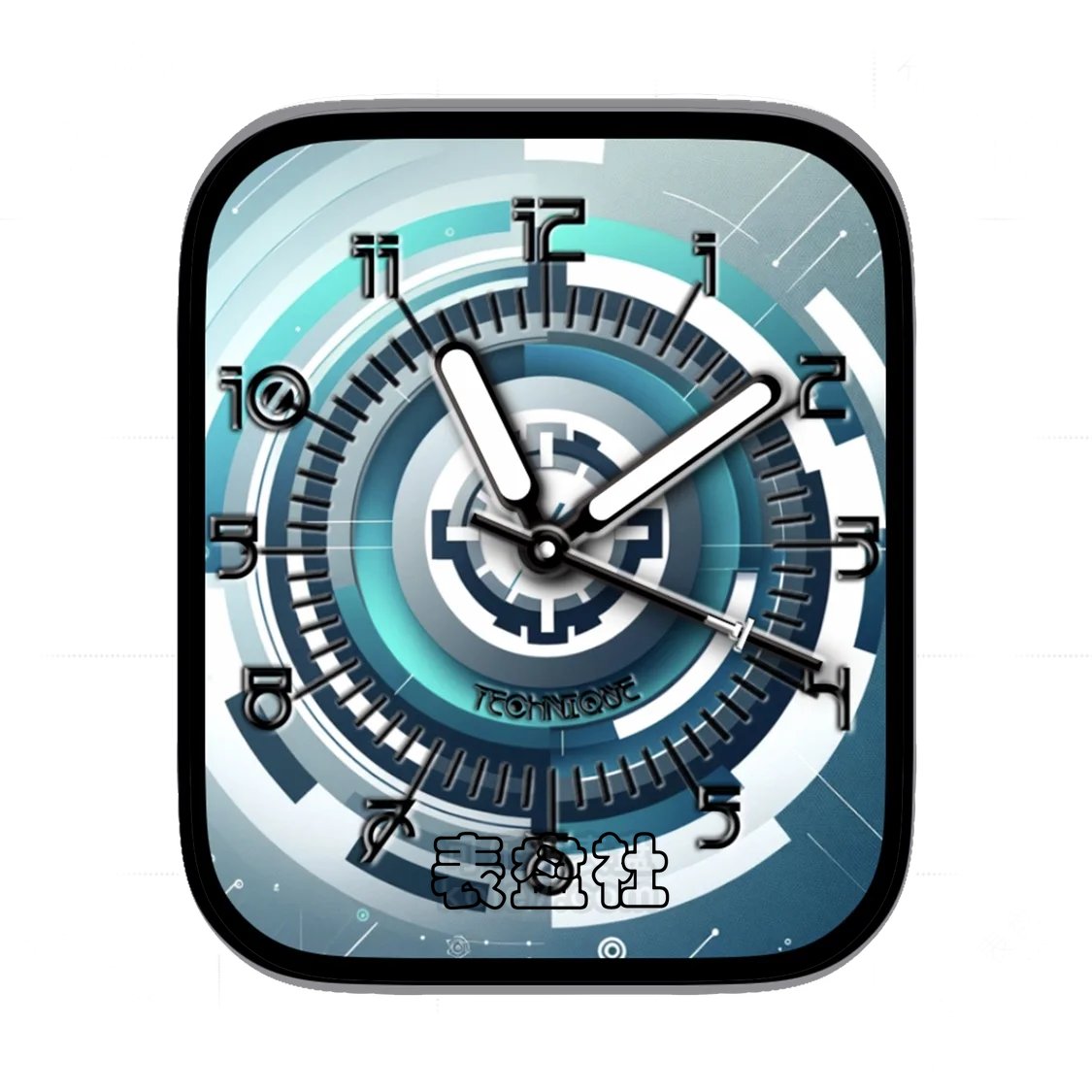 TechTime高级绚丽数字表盘