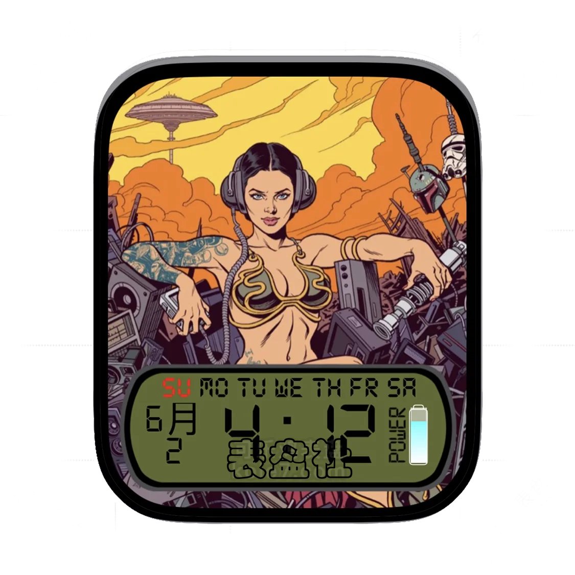 Princess Leia 星际大战之莉亚公主简约表盘