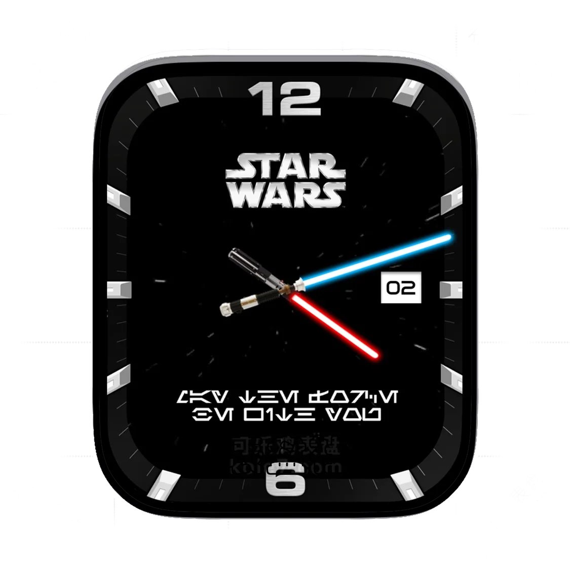 Star Wars星球大战简约表盘