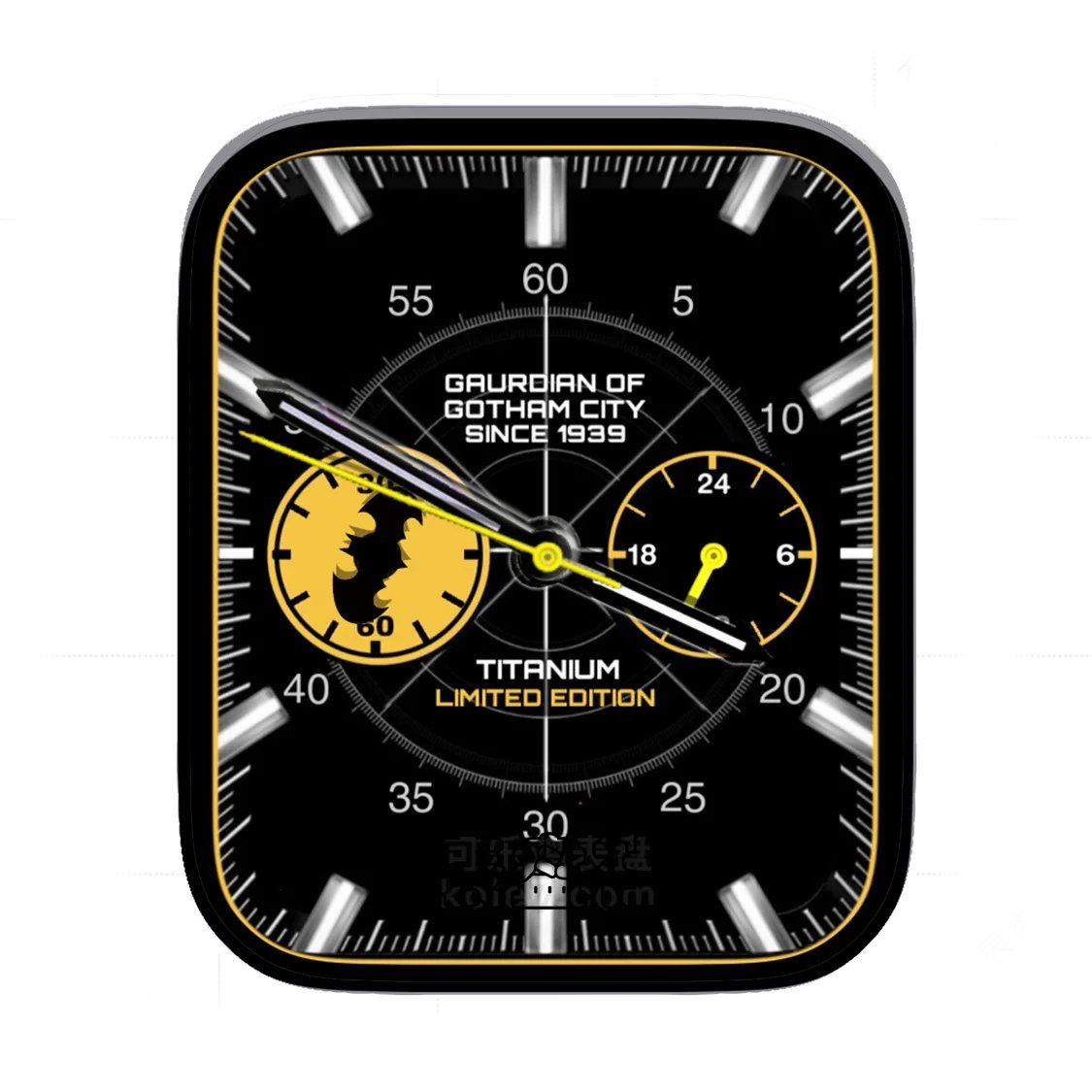 Batman蝙蝠侠黑暗骑士归来表盘