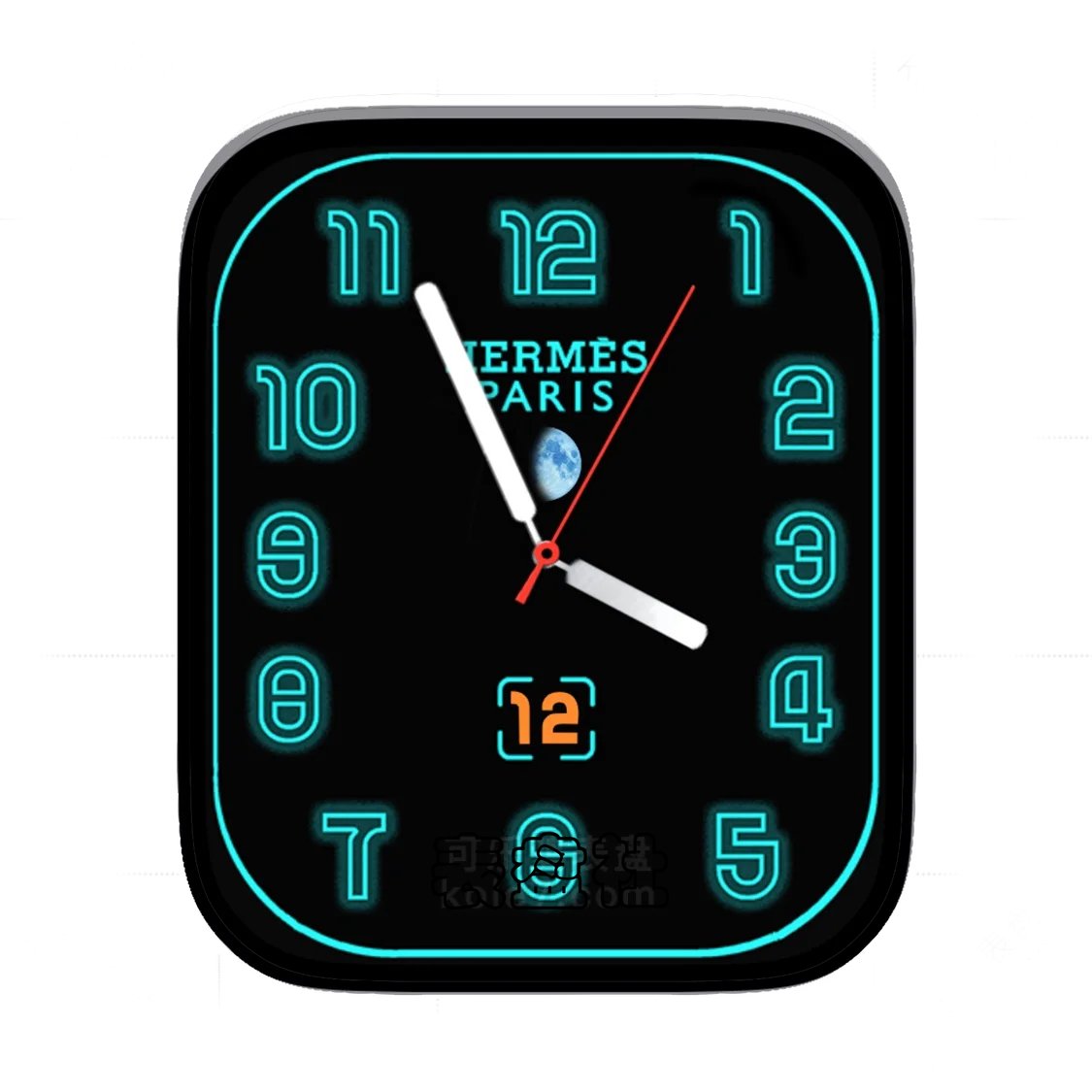 Hermes爱马仕简约数字年历Ultra专用表盘