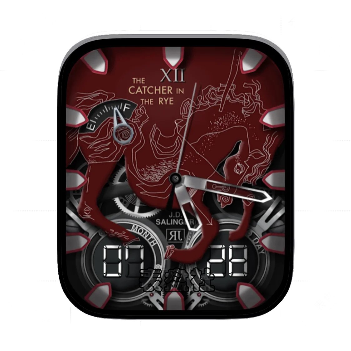 CATCHER IN THE RYE麦田里的守望者封面机械表盘
