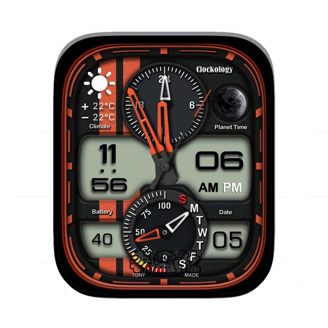 复杂功能数字Ultra专用表盘