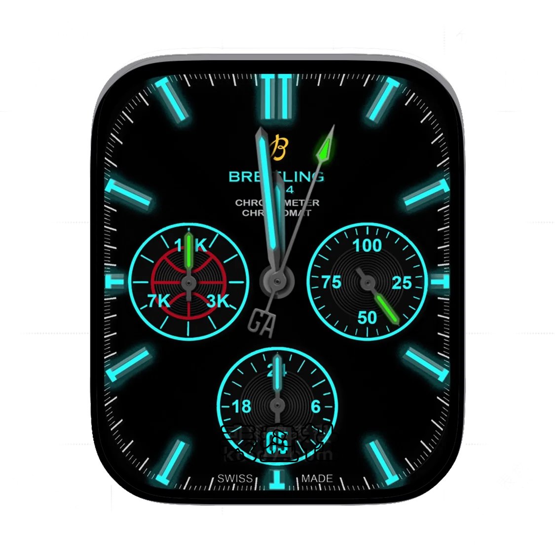 Breitling百年灵字毋哥限量版夜光表盘Ultra专用表盘