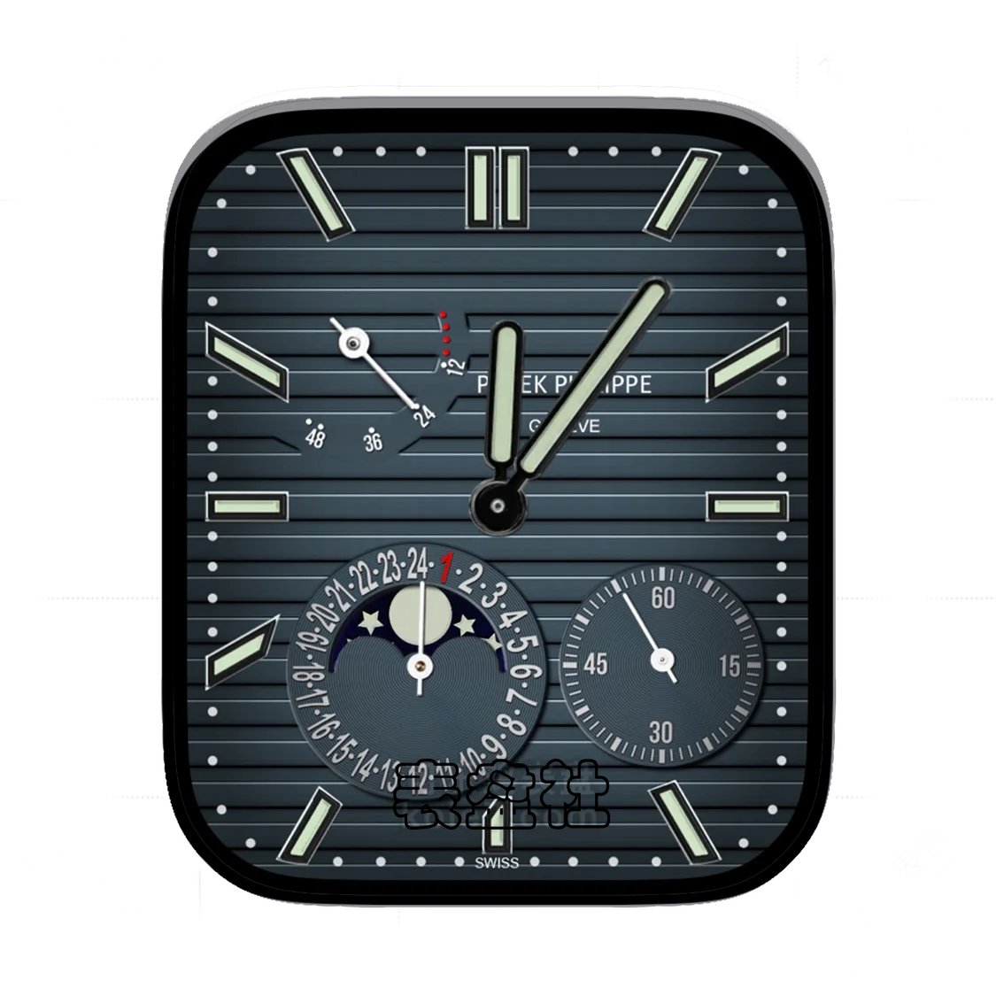 Patek Philippe 百达翡丽鹦鹉螺浅灰蓝表盘