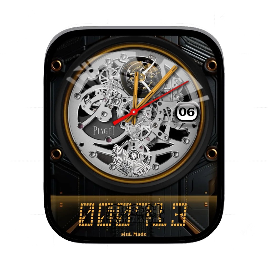 PIAGET伯爵高级机械质感表盘