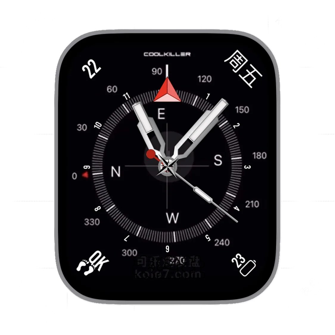 大圆盘多功能日期年历指针表盘.clock&clock2 65352